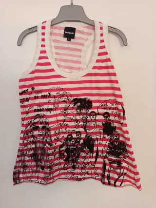 Camiseta tirantes Desigual talla M