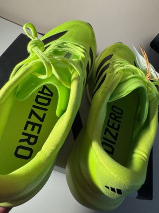 Zapatillas Adidas Adizero Evo SL Talla 42 Verdes