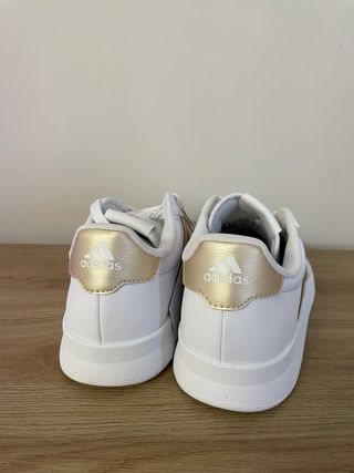 Adidas Scarpe Donna Taglia 39 Oro Bianco