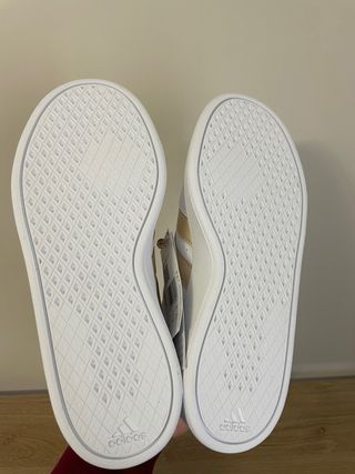 Adidas Scarpe Donna Taglia 39 Oro Bianco