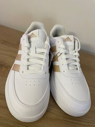 Adidas Scarpe Donna Taglia 39 Oro Bianco