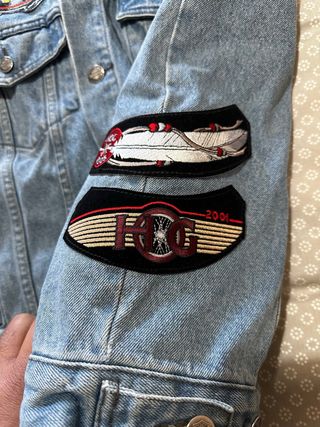 Chaqueta Vaquera Harley Davidson Sin Manga