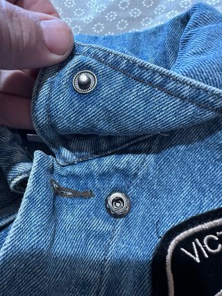 Chaqueta Vaquera Harley Davidson Sin Manga