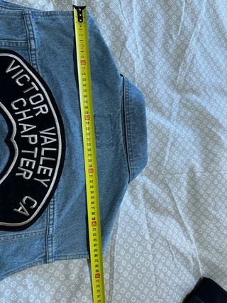 Chaqueta Vaquera Harley Davidson Sin Manga