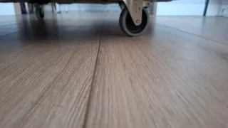 Mesa Bobina Madera Blanca