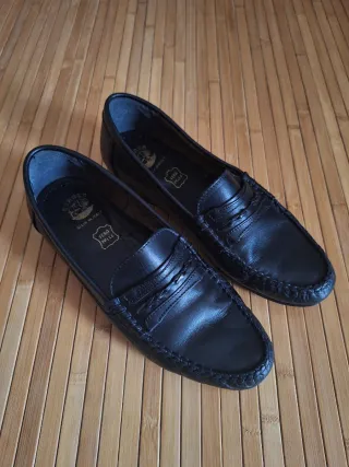 Mocassini neri - Uomo - Vera Pelle - Made in Italy