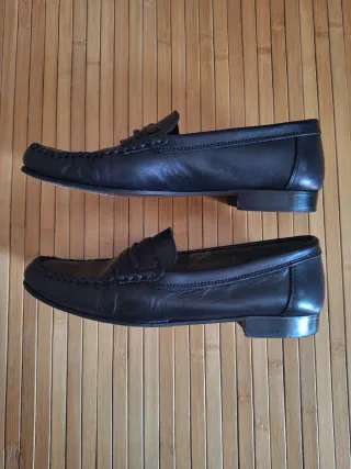 Mocassini neri - Uomo - Vera Pelle - Made in Italy