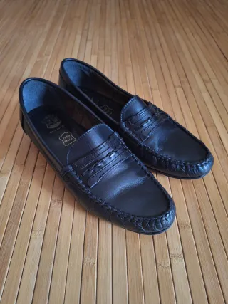 Mocassini neri - Uomo - Vera Pelle - Made in Italy