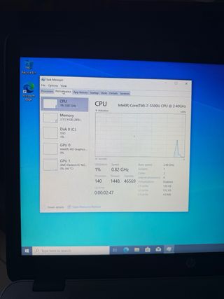 Portátil HP EliteBook i7