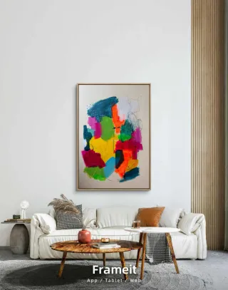 2 Cuadros Abstractos Grandes