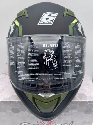 Casco Moto Integral Soxon ST-1000 Racing Camo, XXL
