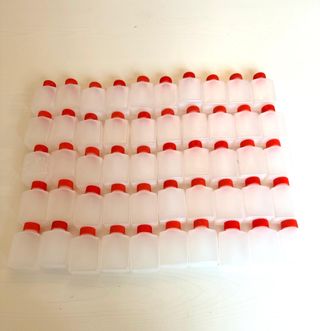 50 Contenitori in plastica per liquidi 30ml