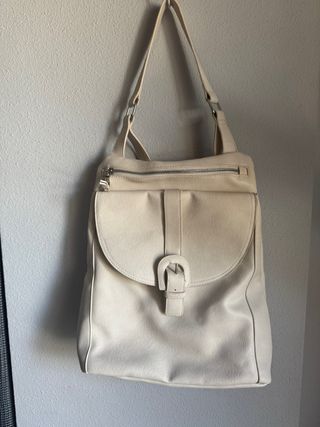 Mochila Misako Beige Antirrobo