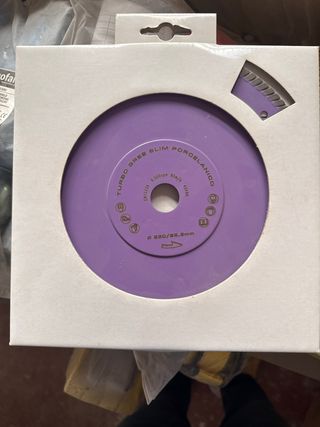 Disco corte porcelánico Turbo Gres Slim 230mm