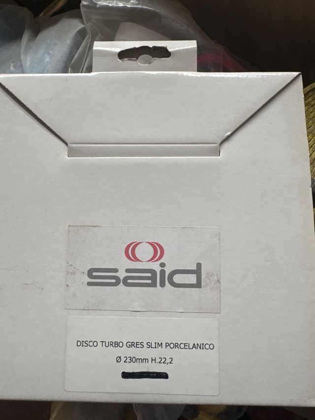 Disco corte porcelánico Turbo Gres Slim 230mm