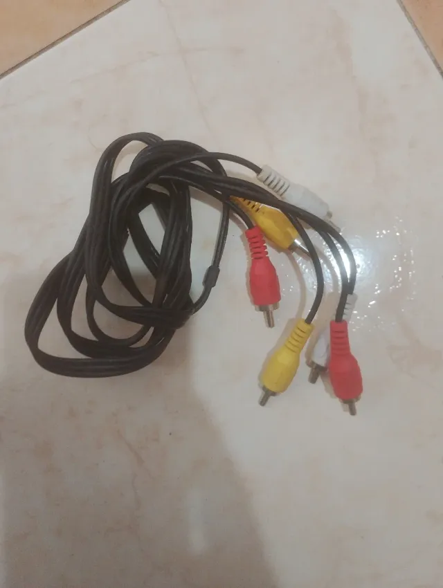 Cable de video RCA 3 colores