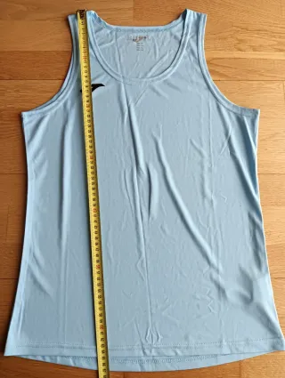 Camiseta Joma celeste tirantes mujer XL Nuevo