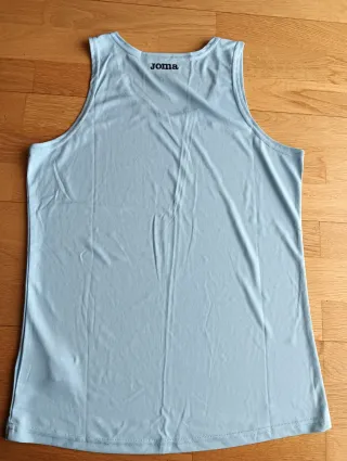 Camiseta Joma celeste tirantes mujer XL Nuevo