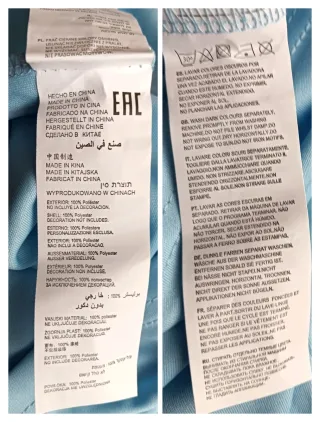 Camiseta Joma celeste tirantes mujer XL Nuevo