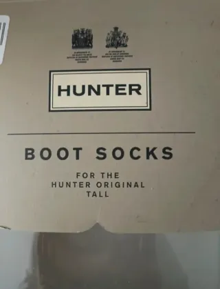 Calcetines Negros Hunter L Talla (39-42)