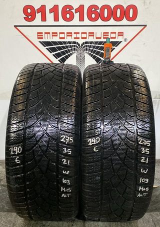 -275 35 21 W DUNLOP RUEDA PREMIUM YA MONTADA