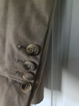 Americana Zara Tostado Doble Botonadura