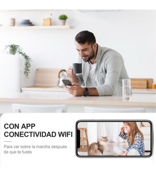 Mini Cámara Espía 4K Wifi