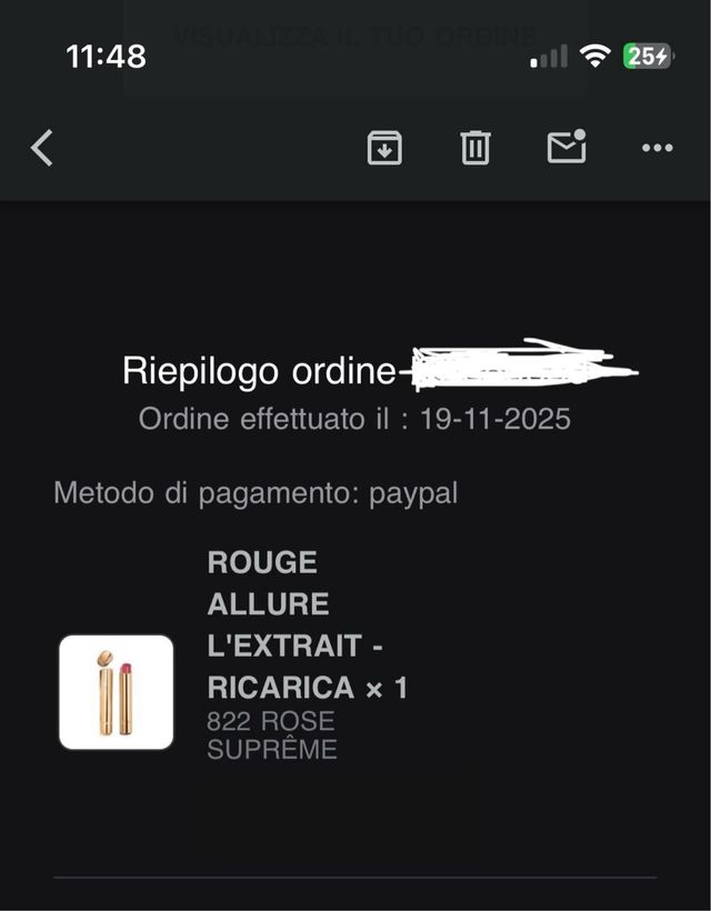 Chanel Rouge Allure L'Extrait 822 Rossetto