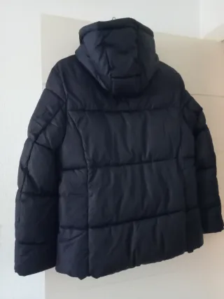 Plumífero de mujer azul marino