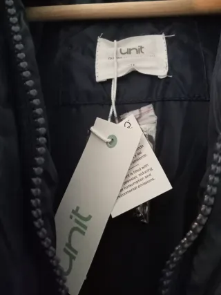 Plumífero de mujer azul marino