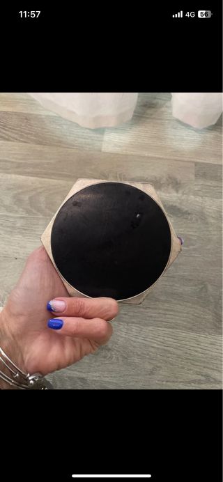 Candelabro in metallo argentato