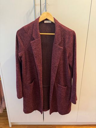 Americana Burdeos Lola Casademunt Talla Única