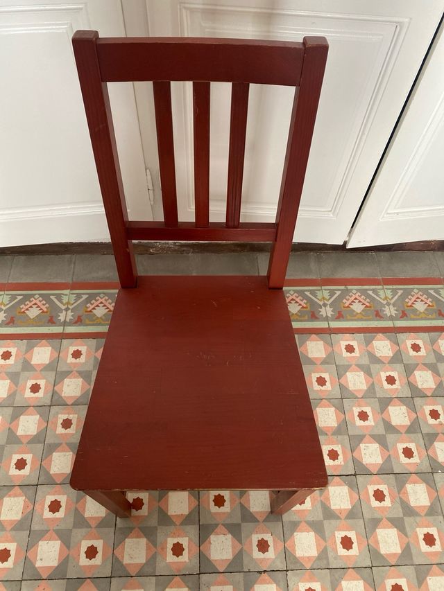 Cadiira Vintage IKEA / Silla Vintage Madera Ikea