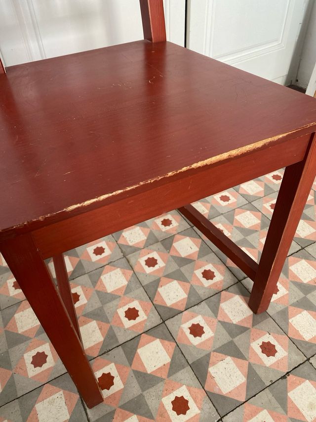 Cadiira Vintage IKEA / Silla Vintage Madera Ikea