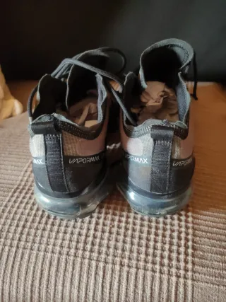 Nike Vapormax Mujer/Hombre Negro/Gris