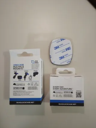 Kit Quad Lock completo retrovisor - barra GPS