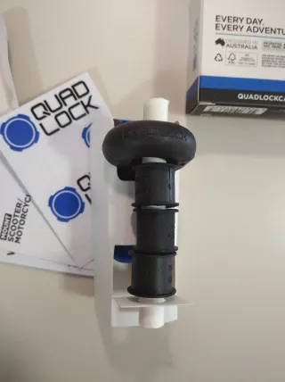 Kit Quad Lock completo retrovisor - barra GPS