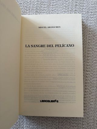 La sangre del Pelícano, 3rd Edition (Spanish Ed...