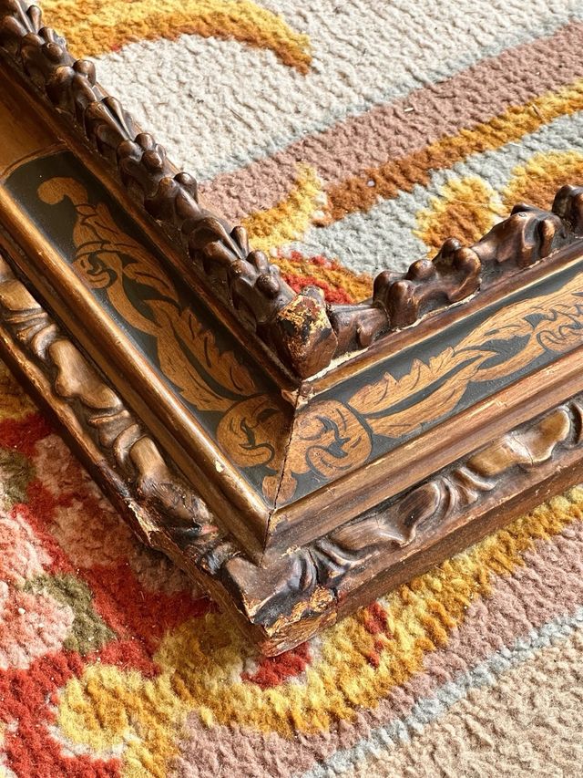 Marco Barroco Madera Dorado