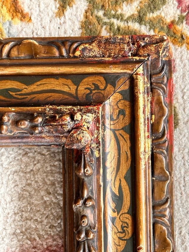 Marco Barroco Madera Dorado