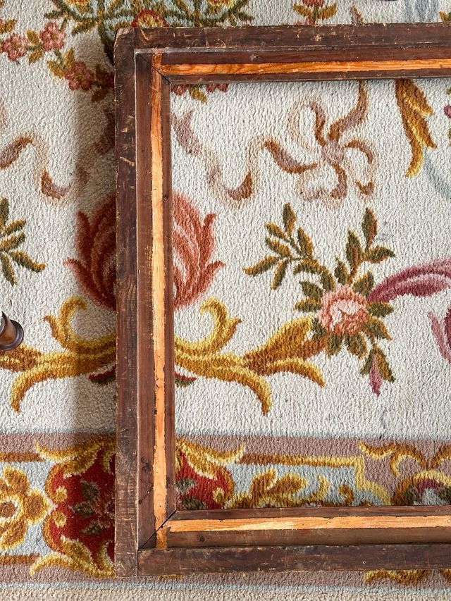 Marco Barroco Madera Dorado