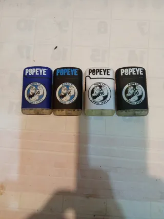 Set di 4 accendini Popeye