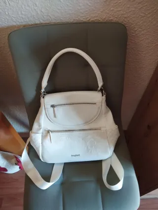 Mochila Desigual Blanca