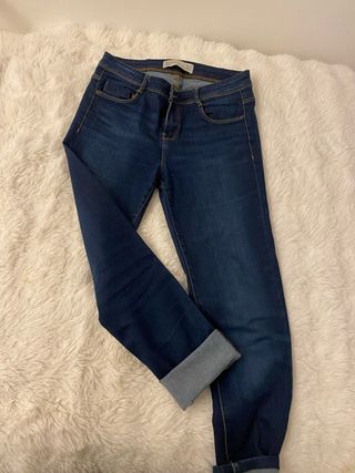 Jeans azules mujer