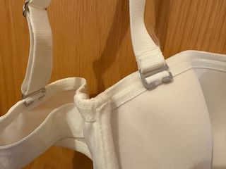 Sujetador convertible beige/blanco