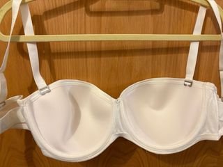 Sujetador convertible beige/blanco