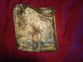 Bolso de fiesta pedrería perlas