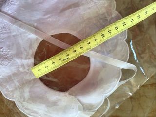 Bavaglino neonato pizzo floreale