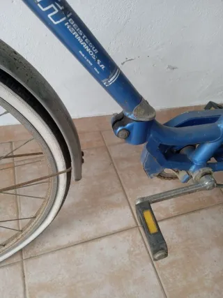Bicicleta Antigua BH Azul