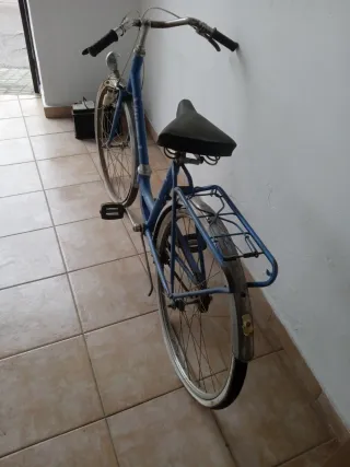 Bicicleta Antigua BH Azul